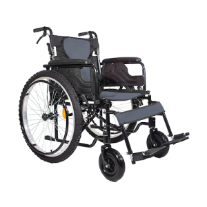 Silla de Ruedas Todo Terreno (negro, rojo)
