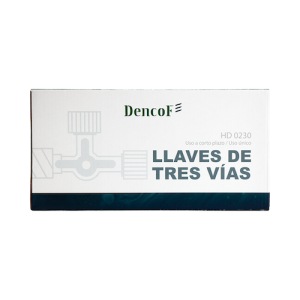 Llave de 3 vías con 50 Piezas